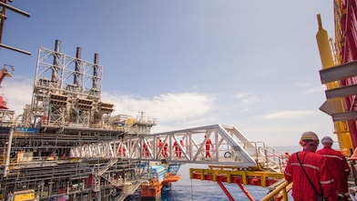 Una nueva plataforma desarrollada junto al campo de gas existente en Malampaya