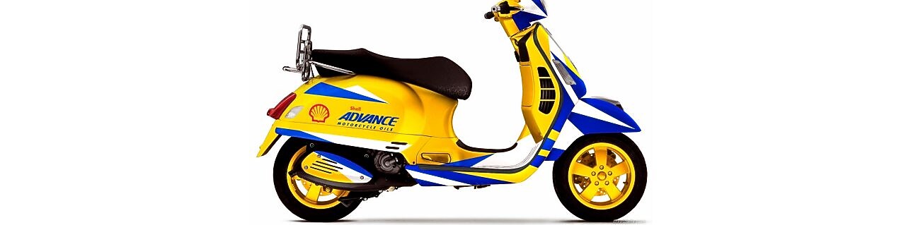 Lubricantes Shell Advance para scooters de 4 tiempos